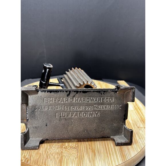 Antique 1880 Fluting Iron Laundry /Fluter/Crimper/Pleater Pressing Iron - Picture 8 of 16